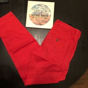 Coral H&M pants